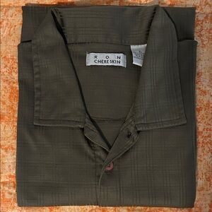 Ron Chereskin Olive Green Shirt